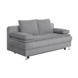 Schlafsofa mit Bettkasten Ken Taupe