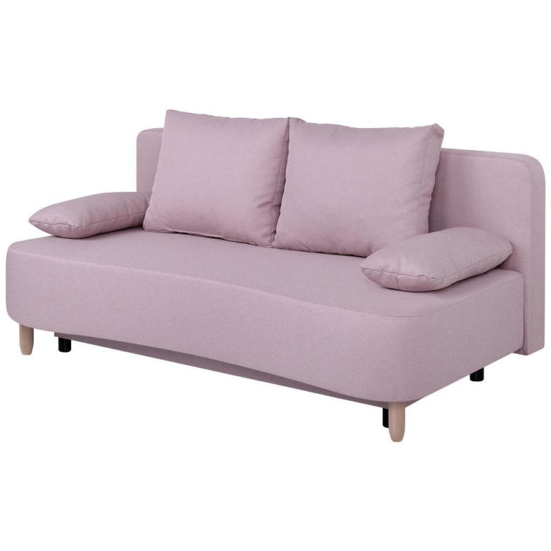 Schlafsofa mit Bettkasten Lara Rosa