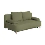 Möbelix Schlafsofa mit Bettkasten Lara Olivgrün