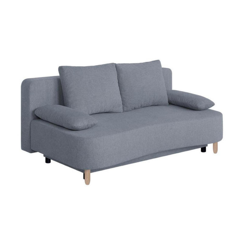 Schlafsofa mit Bettkasten Lara Grau