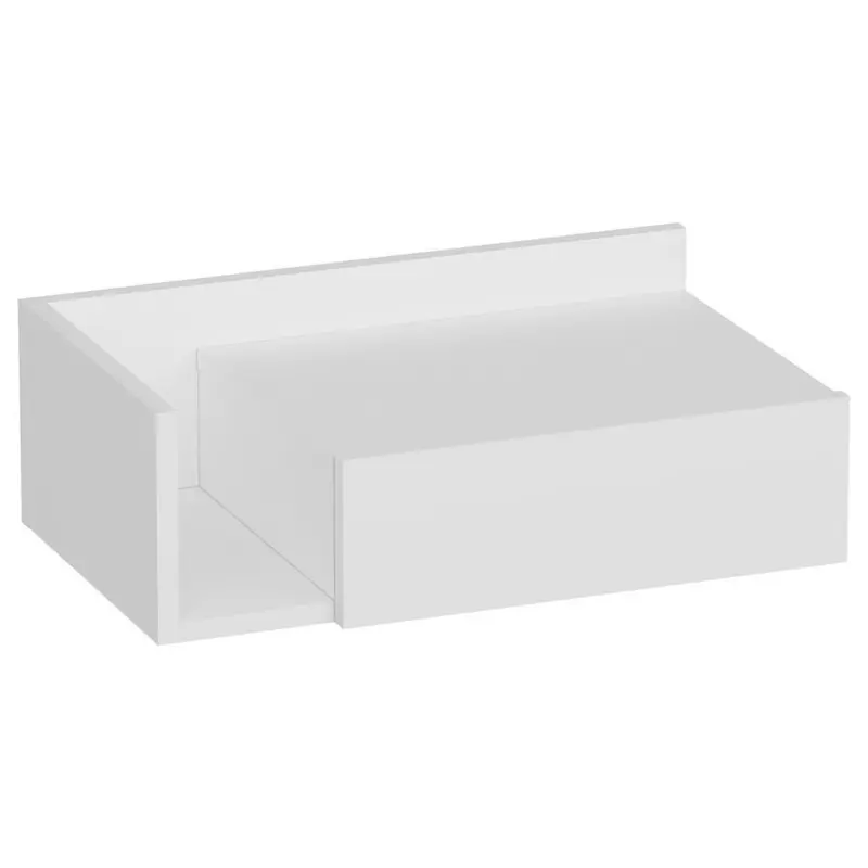 Nachtk&auml;stchen Wei&szlig; H: 21,4 Cm, Hephaistos