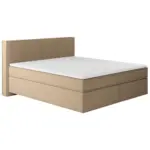 Möbelix Boxspringbett Mit Topper Delia 180x200 Cm Hellbraun