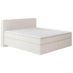 Möbelix Boxspringbett mit Topper Delia 180x200 cm Creme