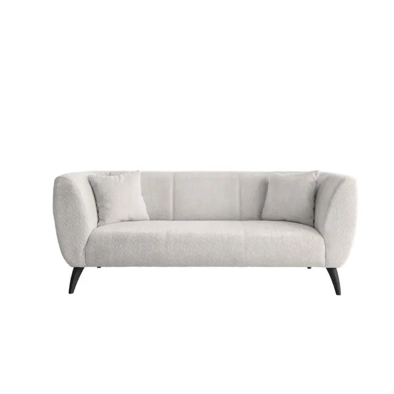 3-sitzer-sofa Colori Weiß Rücken Echt