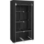 Möbelix Stoffschrank B: 88 Cm Schwarz