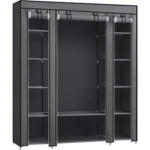 Möbelix Stoffschrank B: 150 Cm Schwarz