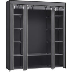 Stoffschrank B: 150 Cm Schwarz