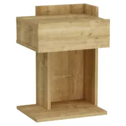 Nachtk&auml;stchen, Eiche Dekor H: 55 cm, Herakles