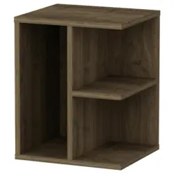 Nachtkästchen, Walnuss Dekor H: 50 Cm, Prometheus