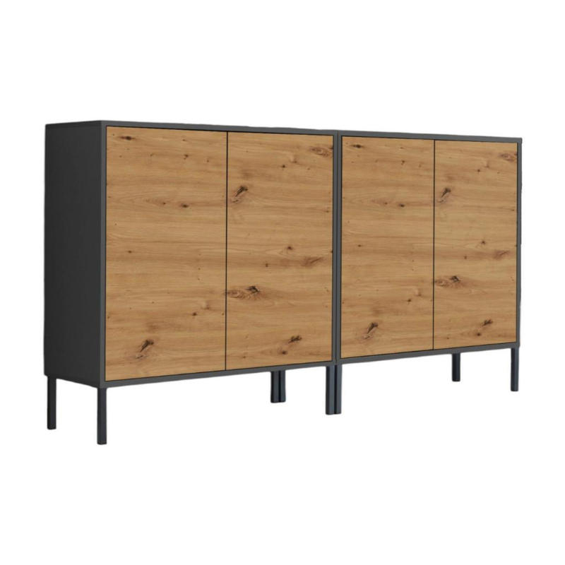 Sideboard Mailand2 B:158cm Eiche Artisan