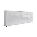Möbelix Sideboard Mailand 6 B: 263,5 Cm Weiß