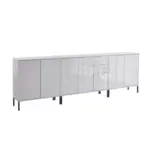 Möbelix Sideboard Mailand 6 B: 263,5 Cm Weiß
