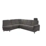 M&ouml;belix Ecksofa mit Relaxfunktion Parole Graubraun Chenille