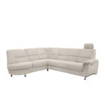 Möbelix Ecksofa mit Relaxfunktion Parole Beige Chenille