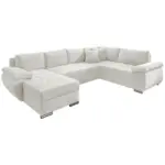 Möbelix Wohnlandschaft Mit Bettkasten Terana Creme Mikrofaser