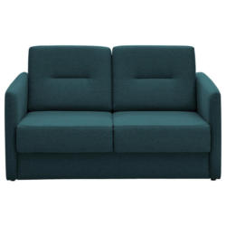 Schlafsofa Regi Blau Mikrofaser B: 147 Cm