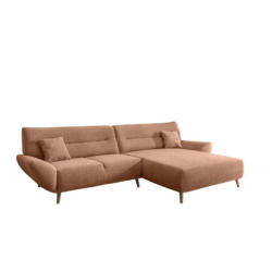 Ecksofa Chenille Koralle S: 290x166 cm