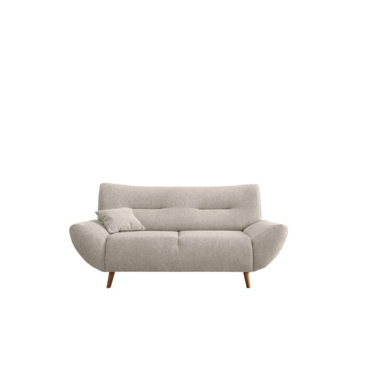 2-Sitzer-Sofa mit Zierkissen Drago Beige Chenille B: 173 cm