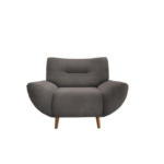 Möbelix Sessel Drago Graubraun B/H/T: 111/81/90cm