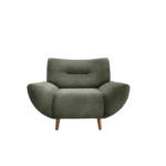 Möbelix Sessel Drago Dunkelgrün B/H/T: 111/81/90 cm