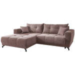 Möbelix Ecksofa Restato Rosa S: 177x246 cm