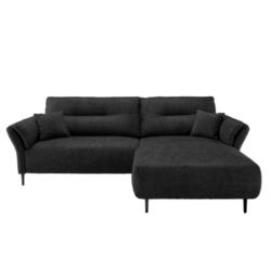 Ecksofa Piatelli Schwarz S: 269x172 cm