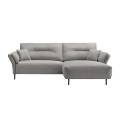 Ecksofa Piatelli Grau S: 269x172 Cm