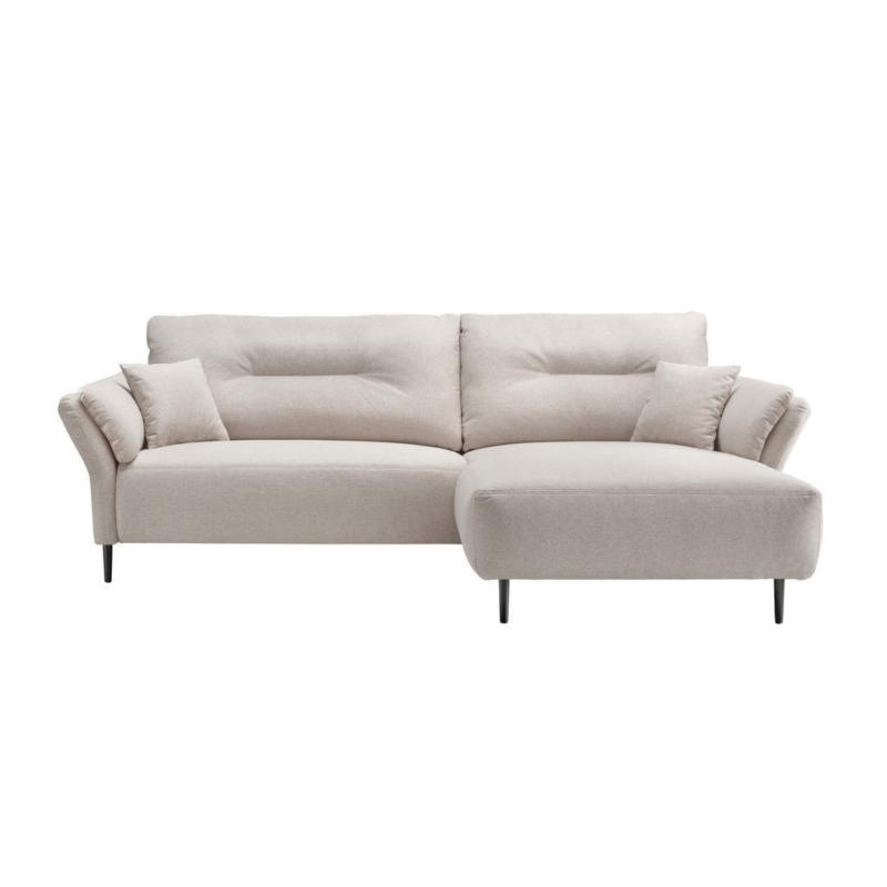 Ecksofa Piatelli Creme S: 269x172 Cm