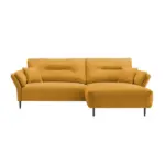 Möbelix Ecksofa Piatelli Goldfarben S: 269x172 cm
