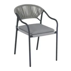 Gartensessel Lily Metall/kunststoff/textil