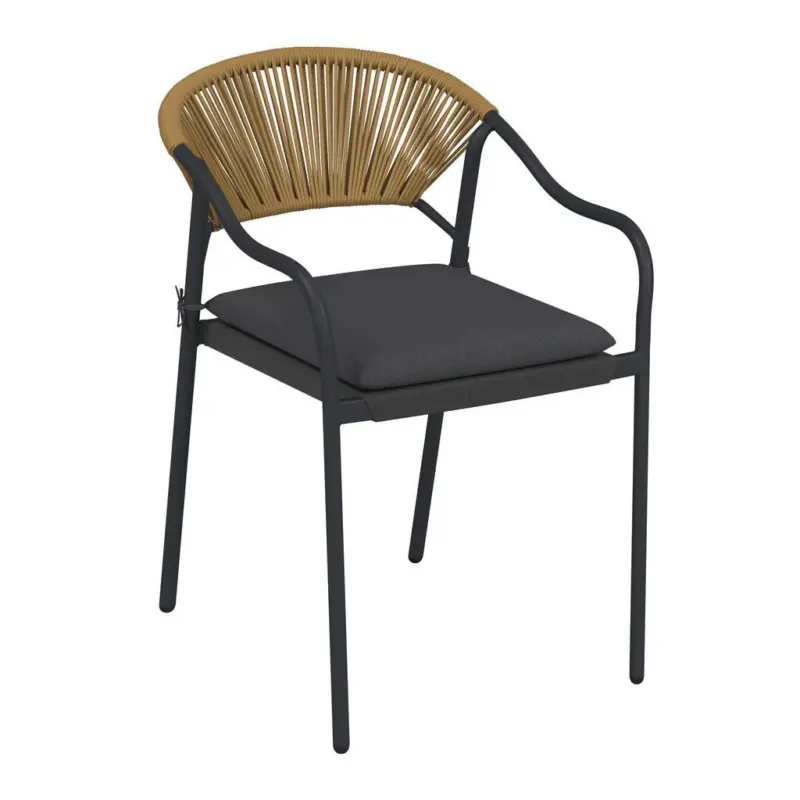 Gartensessel Lily Metall/kunststoff/textil