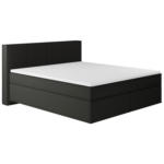 Möbelix Boxspringbett mit Topper Delia 180x200 cm Graphitfarben