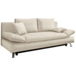 Möbelix Schlafsofa Dale Beige B: 208 cm