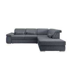 Ecksofa Milian Anthrazit,s:297x250 Cm