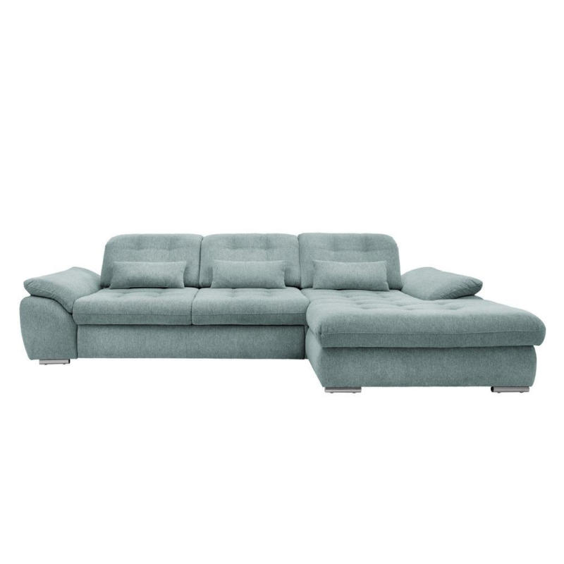 Ecksofa Mit Bettkasten Rigatti Blau S: 314x184 Cm