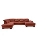 Möbelix Wohnlandschaft Mit Bettkasten Rigatti Koralle B: 387 Cm