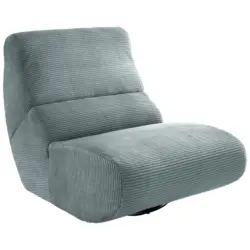 Sessel Lucera Blaugrau 360&deg; Drehbar, B: 74 Cm
