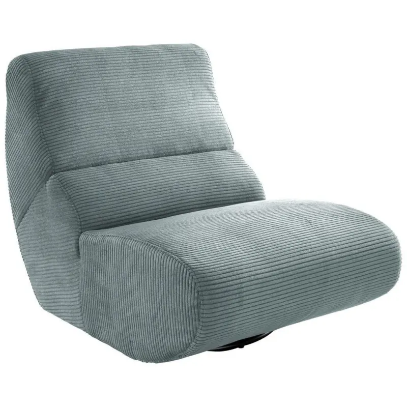 Sessel Lucera Blaugrau 360&deg; Drehbar, B: 74 Cm
