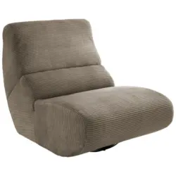 Sessel Lucera Graubraun 360° Drehbar, B: 74 Cm