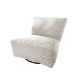 Möbelix Xxl-sessel Cremallo Weiß 360° Drehbar, B: 95 Cm