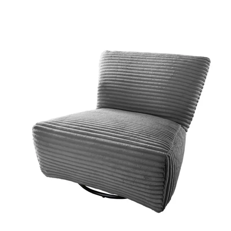 Xxl-sessel Cremallo Grau Wippfunktion, Drehbar, B: 95cm
