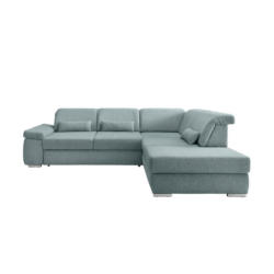 Ecksofa Inkl. Bettkasten Milian Mintgrün,s: 297x250 Cm