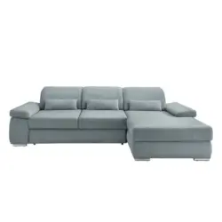 Ecksofa Inkl. Bettkasten Milian Mintgrün ,s:295x188 Cm