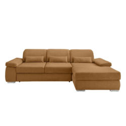 Ecksofa Inkl. Bettkasten Milian Currygelb,s:295x188 Cm