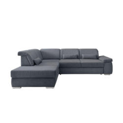 Ecksofa Milian Anthrazit,s: 250x297 Cm