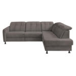 Möbelix Ecksofa Minori Chenille Graubraun, S: ca. 270x198 cm