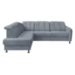 M&ouml;belix Ecksofa Minori Chenille Hellblau, S: 198x270 Cm