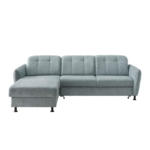 Möbelix Ecksofa Minori Chenille Mintgrün, S: 184x267 cm