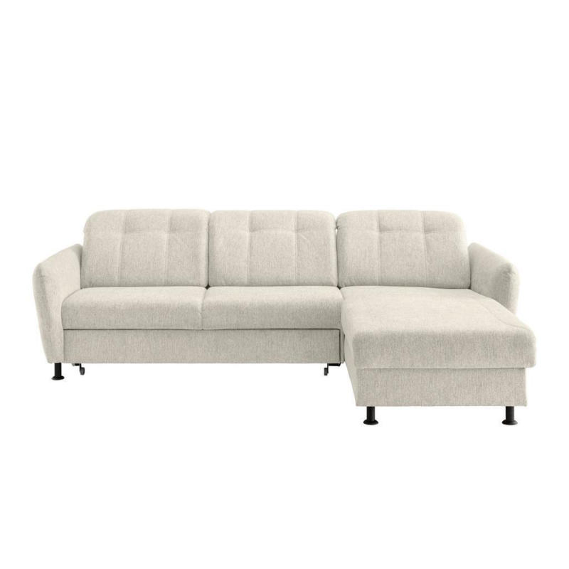 Ecksofa Minori Chenille Beige, S: 267x184 Cm