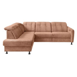 Ecksofa Minori Chenille Koralle, S: 198x270 Cm